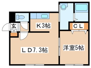 ノ－スタウン月寒の物件間取画像